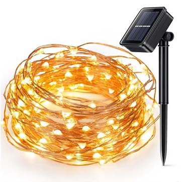 Kaip veikia saulės energijos varinės vielos stygos lemputė?