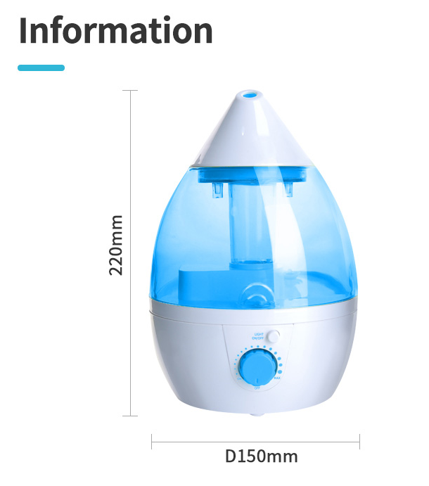 Ultragarsinis „Cool Mist“ drėkintuvas namams